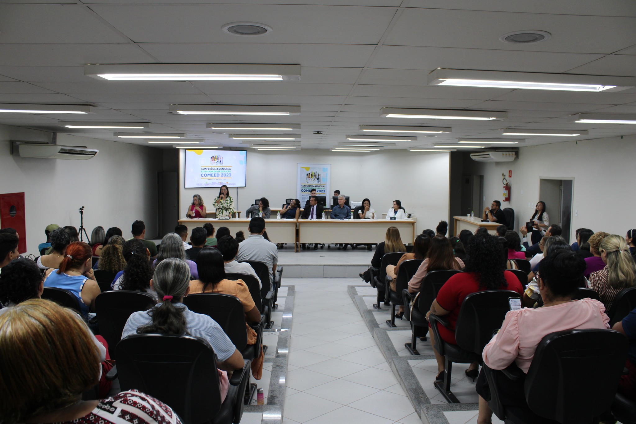 CONFERÊNCIA MUNICIPAL EXTRAORDINÁRIA DE EDUCAÇÃO COMEED 2023 - PRIMEIRO DIA
